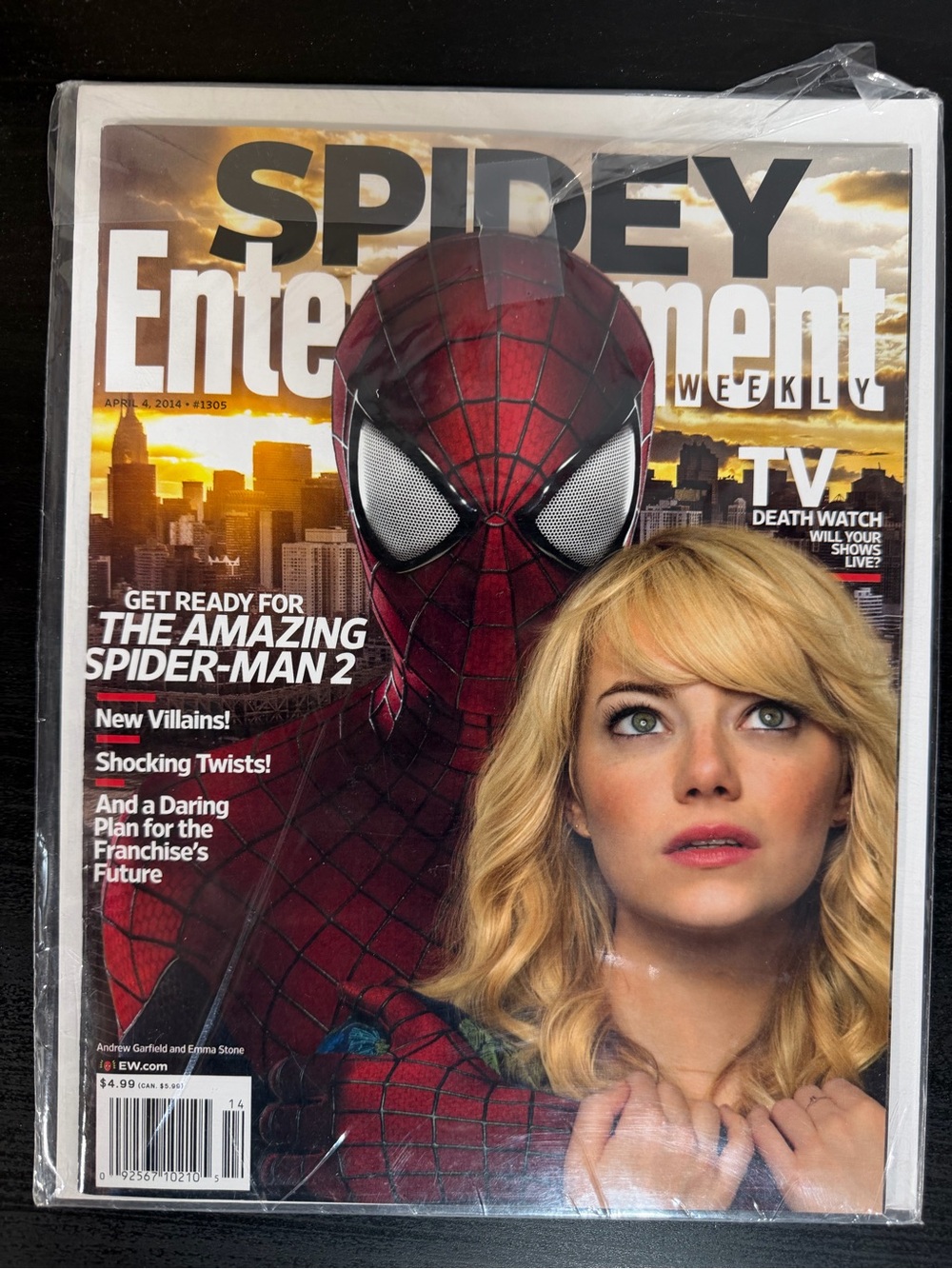 SPIDEY Entertainment Weekly Magazine The Amazing Spider-Man 2